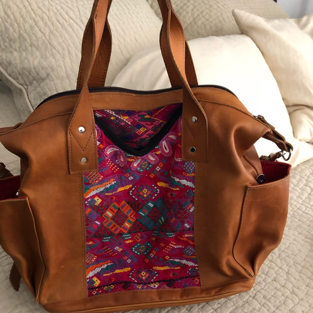Nena & Co leather convertible bag